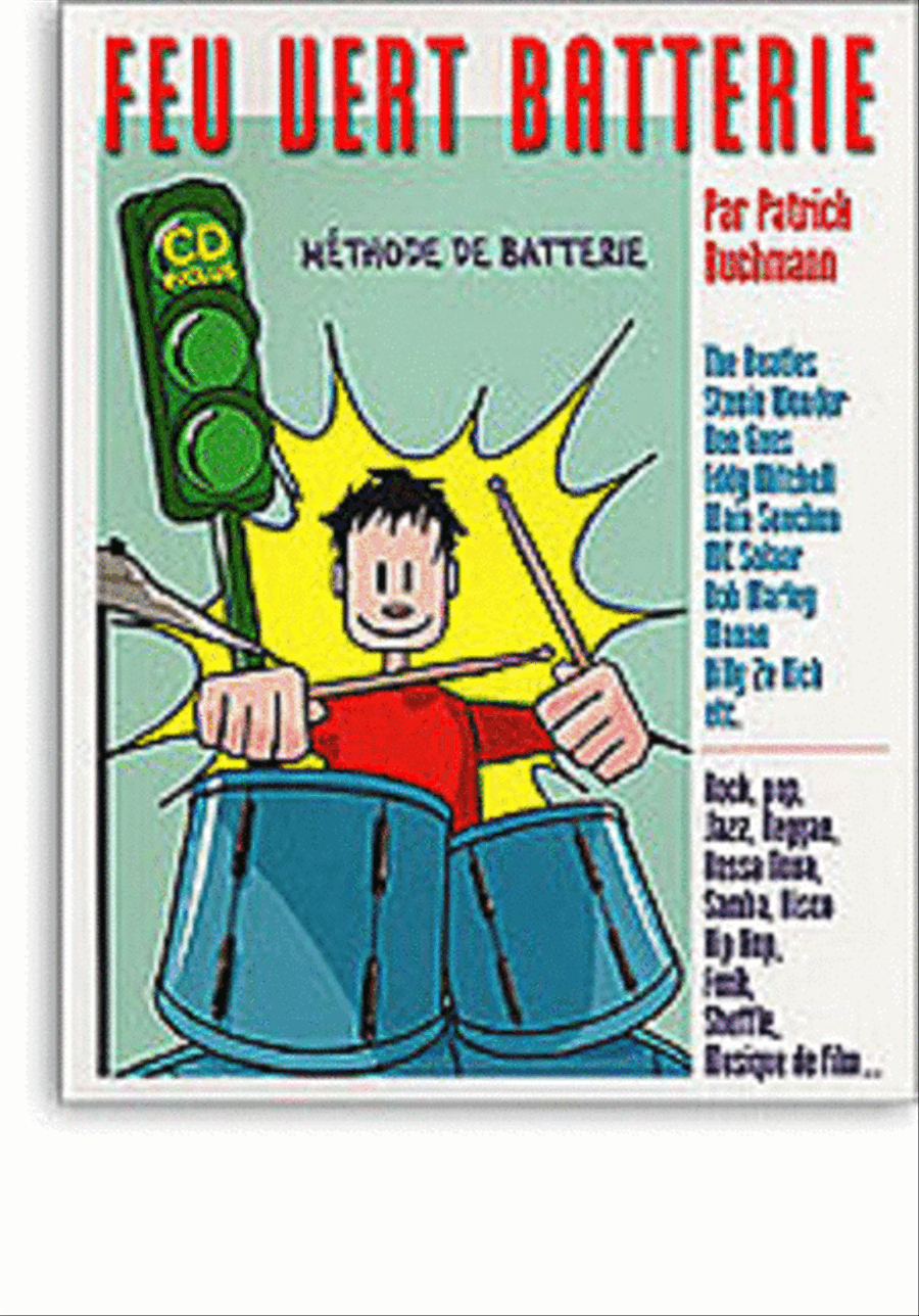 Feu Vert Batterie Feu Vert Batterie Drums scores gallery preview page 1
