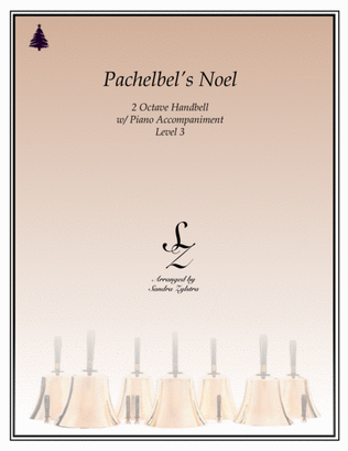 Book cover for Pachelbel's Noel (2 octave handbell & piano accompaniment)
