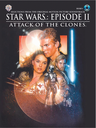 Book cover for Star Wars Episode II - Attack Of The Clones, F Horn (Book & CD)