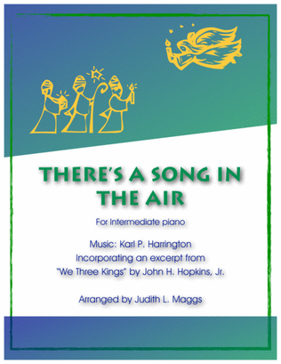 Book cover for There's a Song in the Air (with excerpt from "We Three Kings")