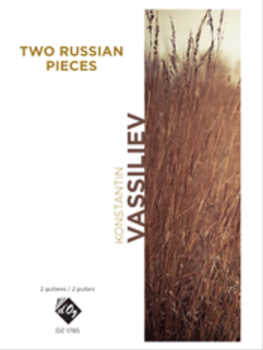 Two Russian Pieces Classical Guitar scores gallery preview page 1