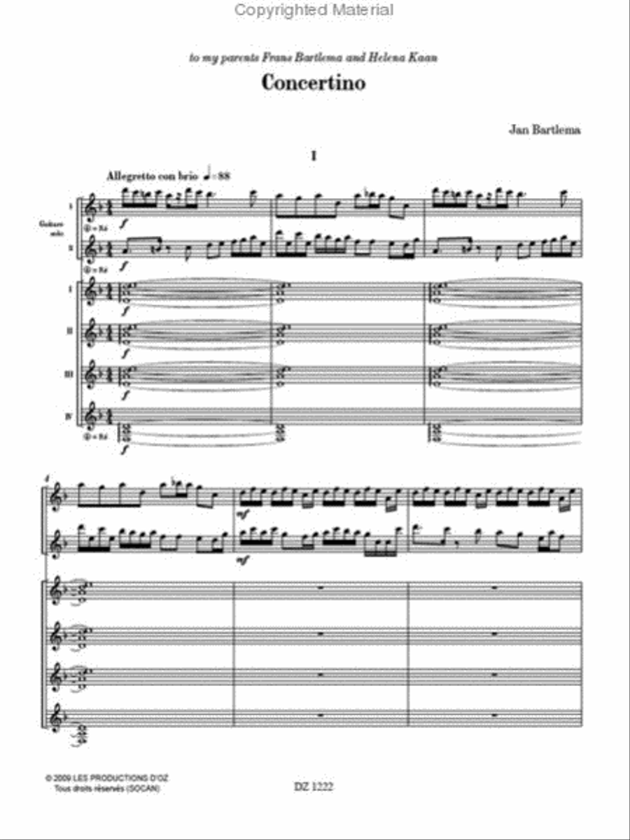 Concertino Concertino Orchestra scores gallery preview page 2