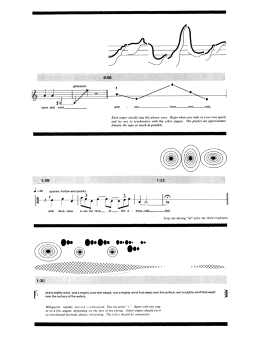In the Beginning of Creation 4-Part scores gallery preview page 2