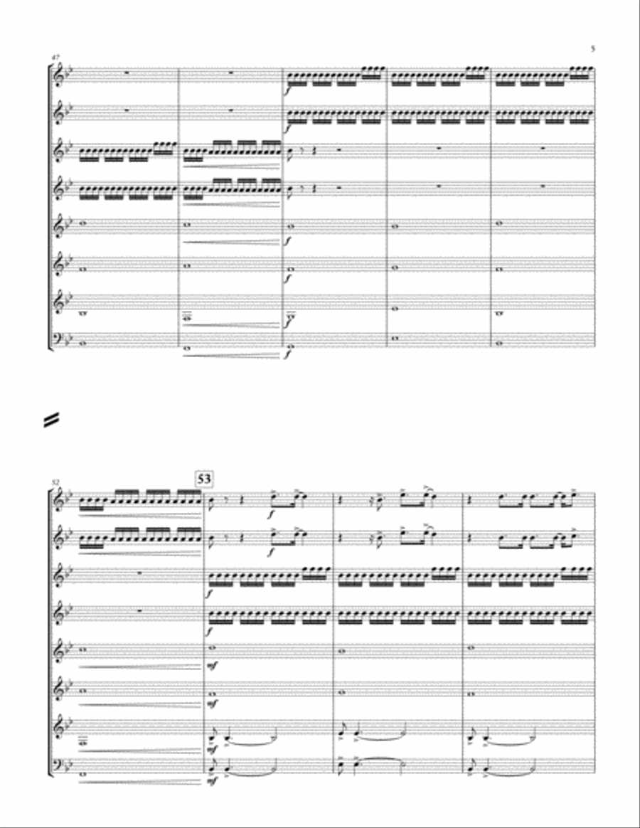 Fix You Horn scores gallery preview page 4