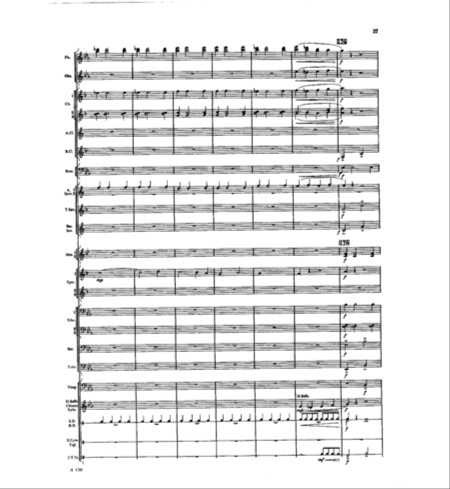Ritual and Capriccio Concert Band scores gallery preview page 27