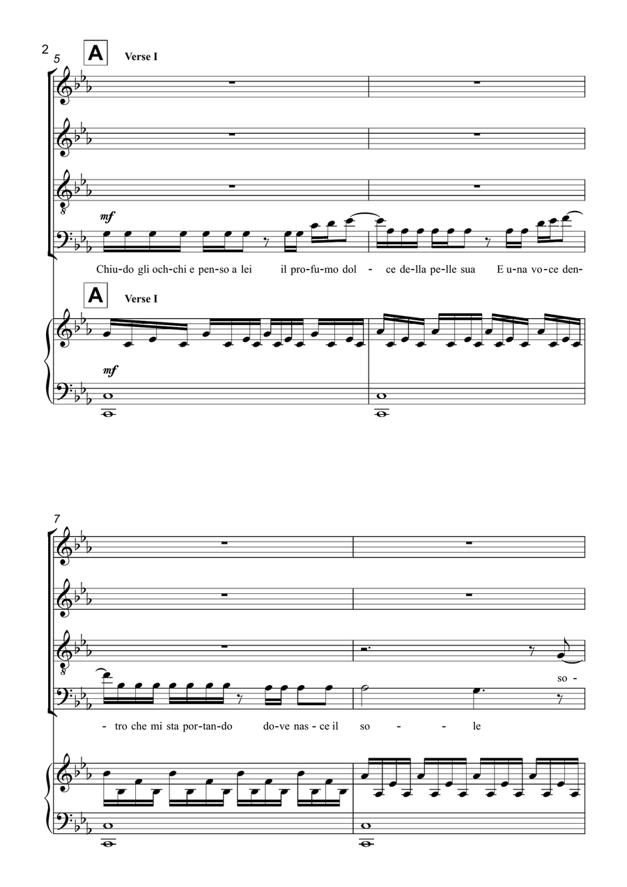 Grande Amore 4-Part scores gallery preview page 2