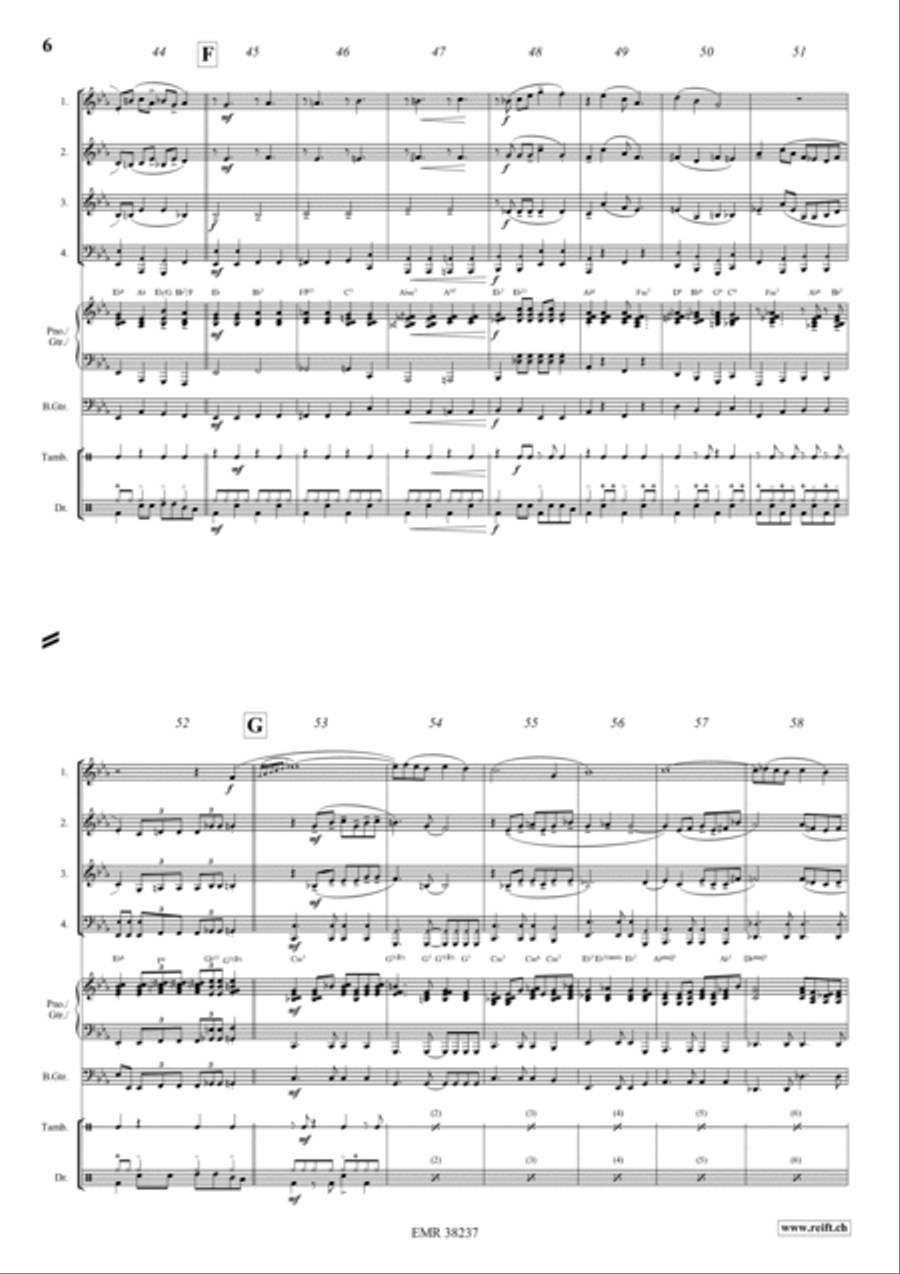 Liza Woodwind Quartet scores gallery preview page 5