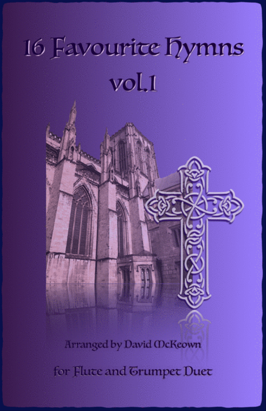 16 Favourite Hymns Vol.1 for Flute and Trumpet Duet Flute scores gallery preview page 1