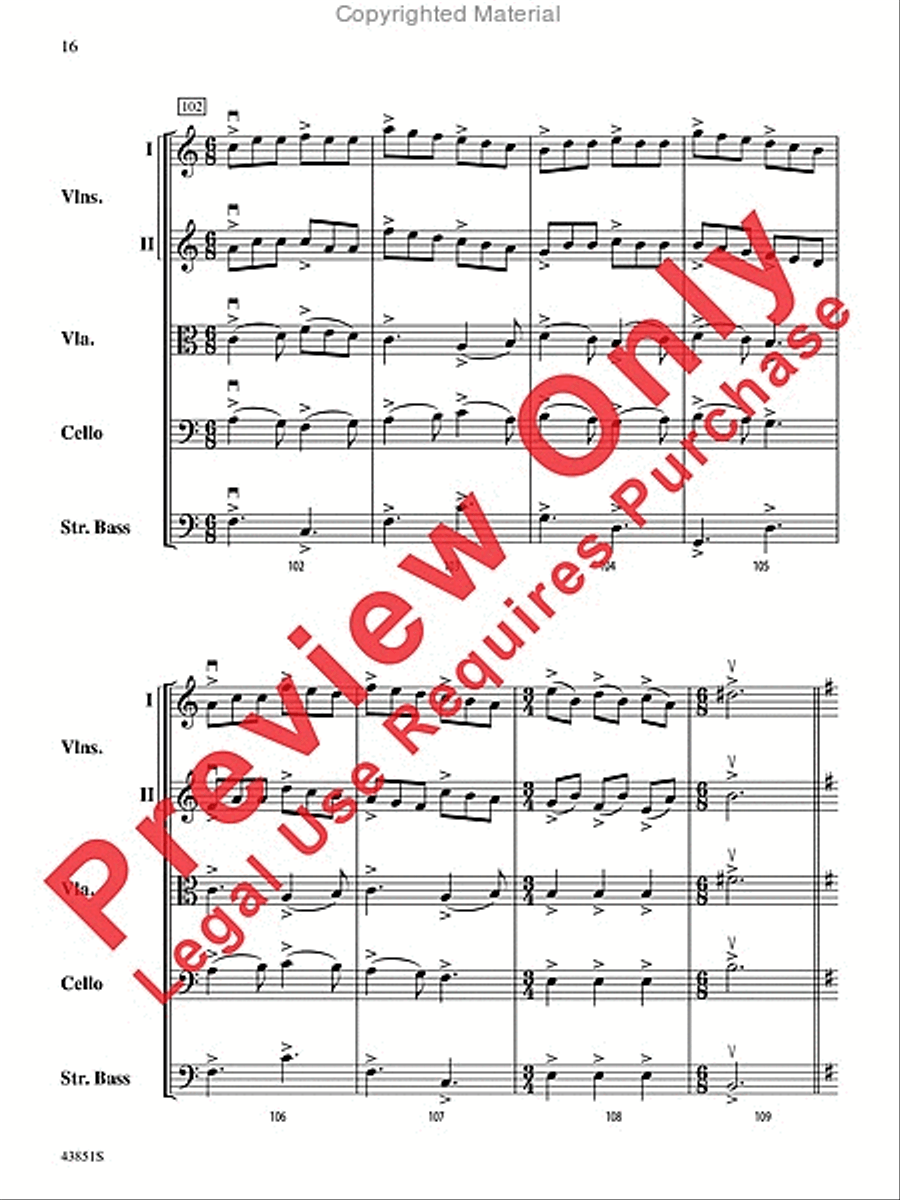 Impact String Orchestra scores gallery preview page 17