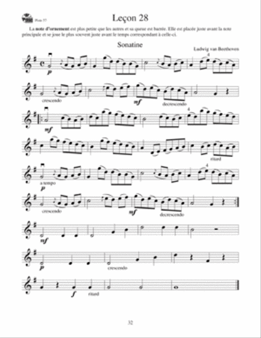 Premieres lecons de violon edition francaise Violin scores gallery preview page 3