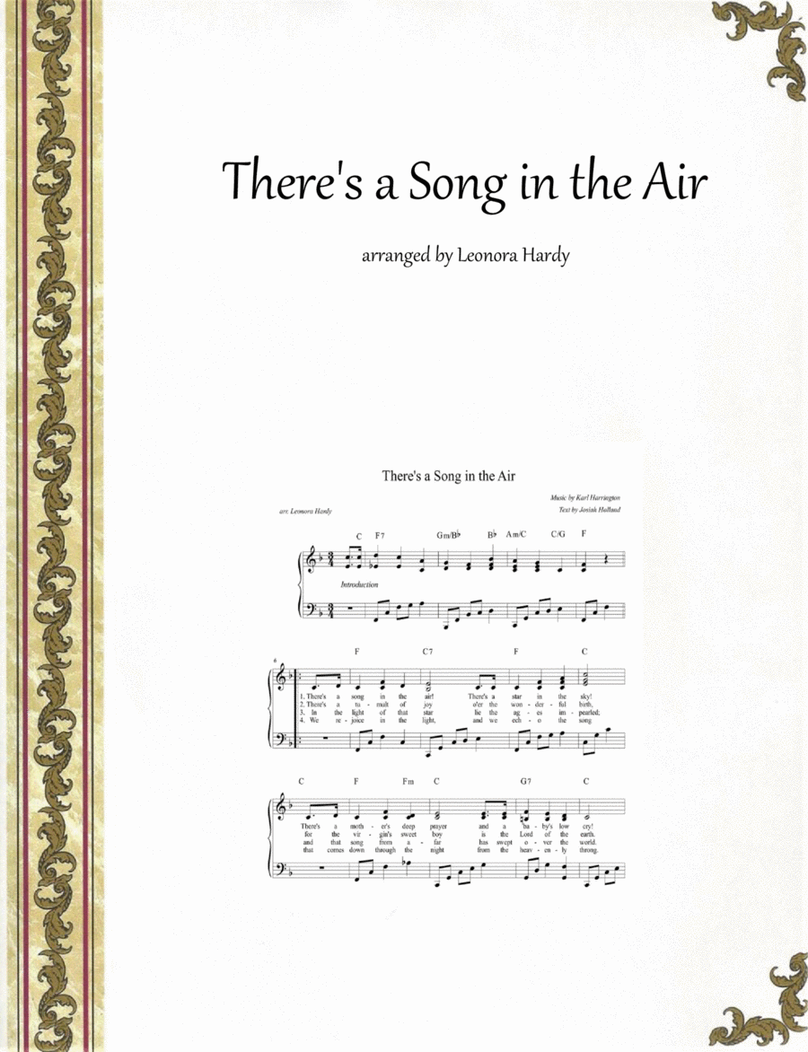There's a Song In the Air image number null