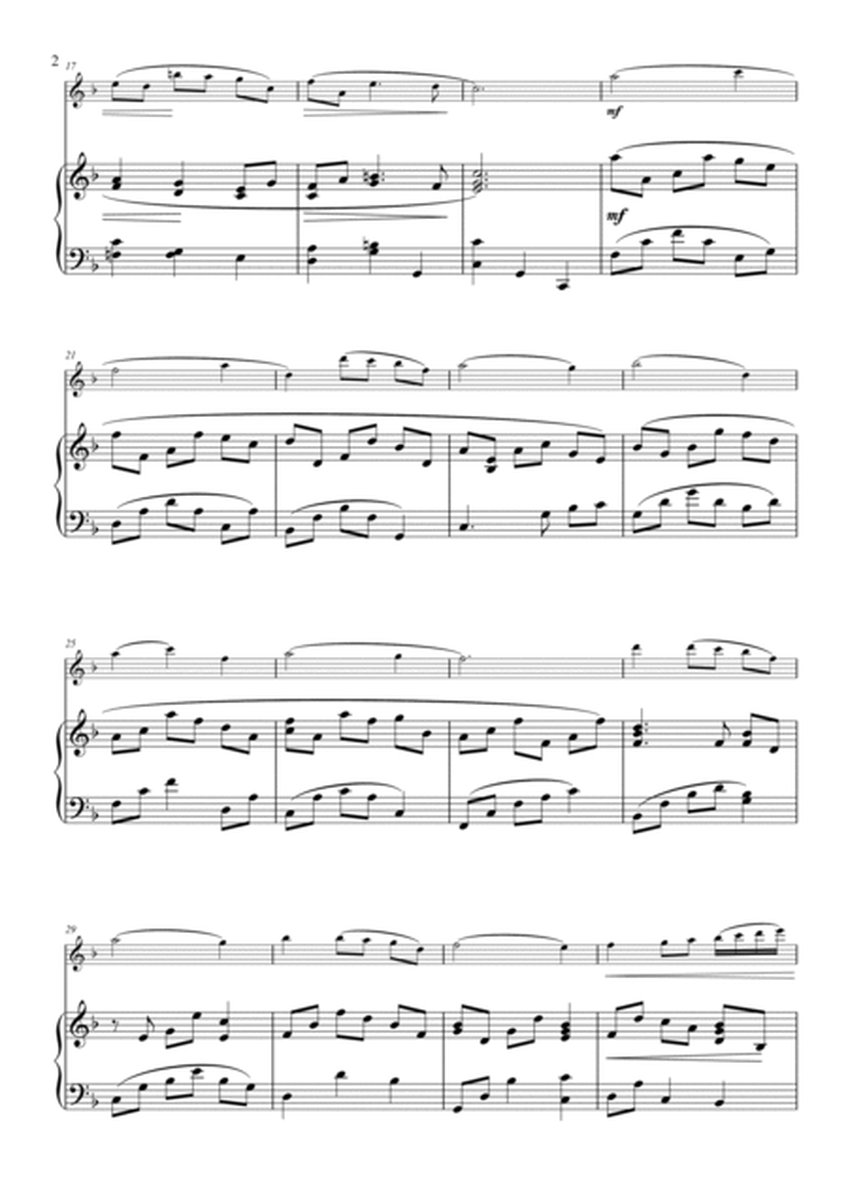 "Intermezzo" from Cavalleria Rusticana- Flute and Piano image number null