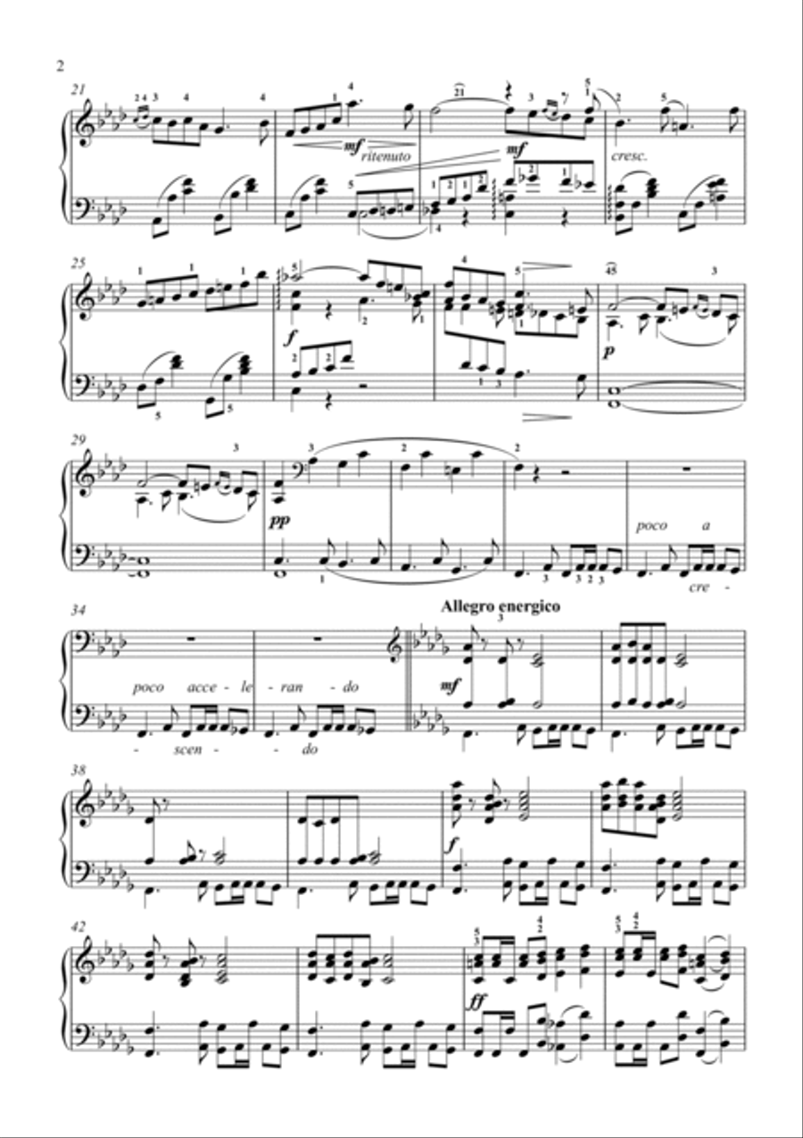 Tchaikovsky-Romance Op.5(Piano) Piano Solo scores gallery preview page 3