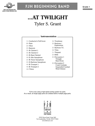 ...At Twilight: Score