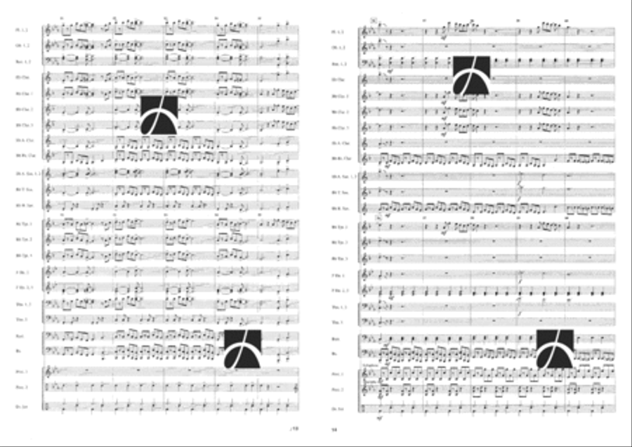 Cervo a Primavera Concert Band scores gallery preview page 7