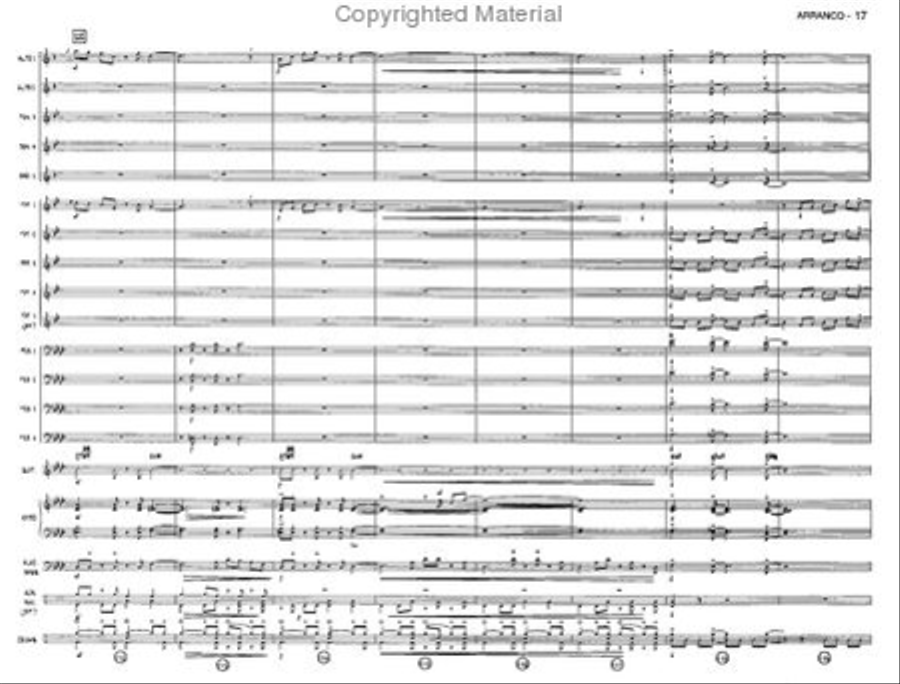 Arranco Jazz Ensemble scores gallery preview page 16