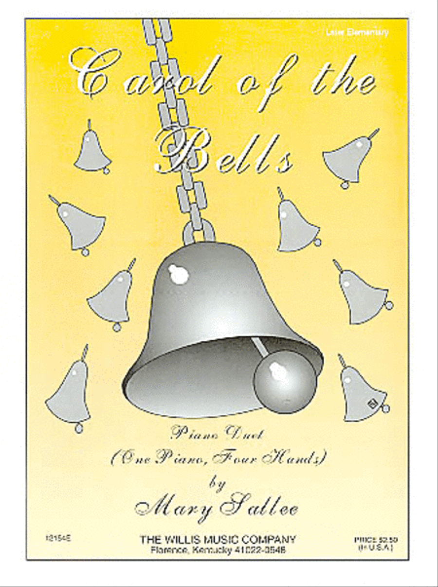Carol of the Bells 1 Piano, 4-Hands scores gallery preview page 1