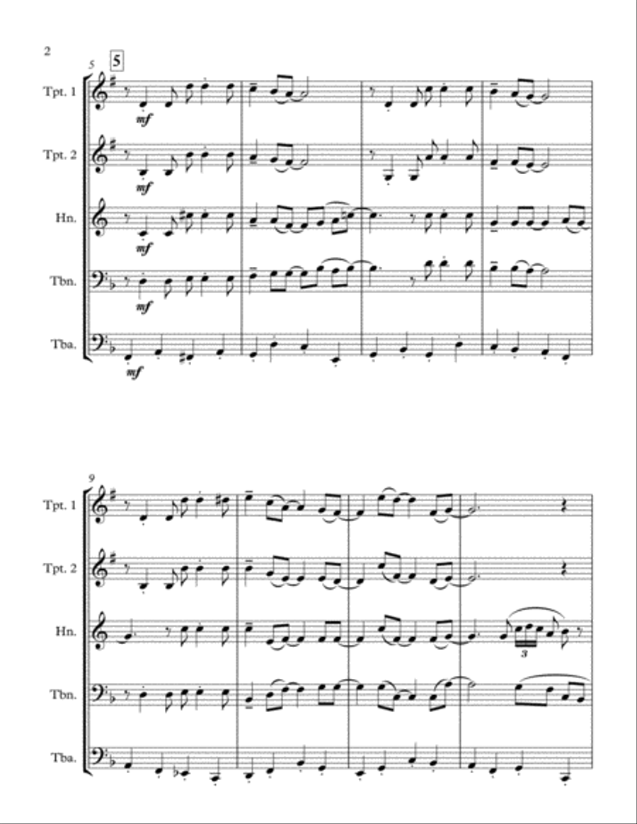 It's Only A Paper Moon School and Community scores gallery preview page 2