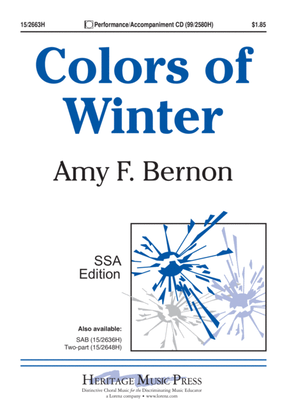 Book cover for Colors of Winter