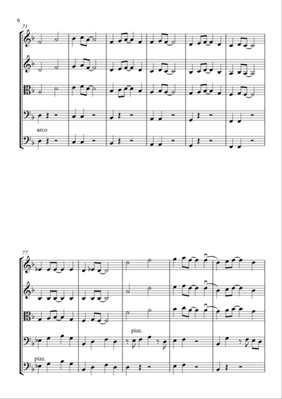 Mr. Blue Sky Mr. Blue Sky String Orchestra scores gallery preview page 6