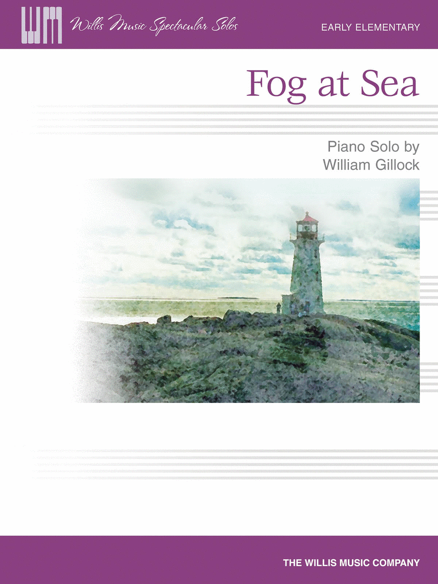 Fog at Sea Easy Piano scores gallery preview page 1