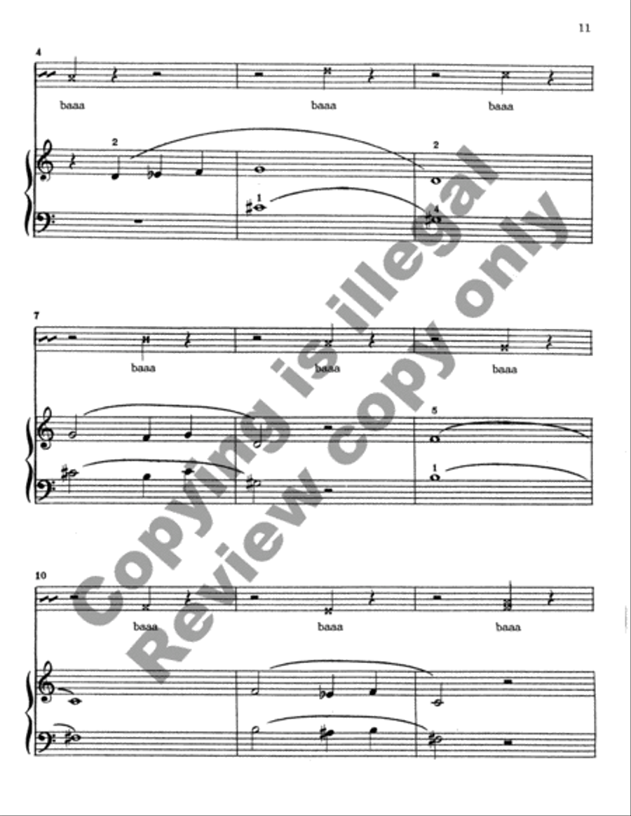Down on the Farm Easy Piano scores gallery preview page 25