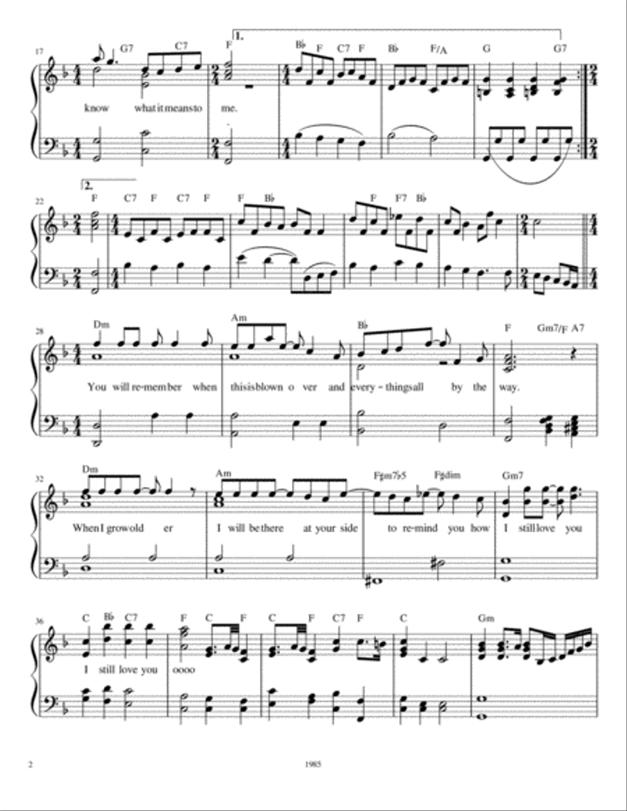Love Of My Life Love Of My Life Voice scores gallery preview page 2