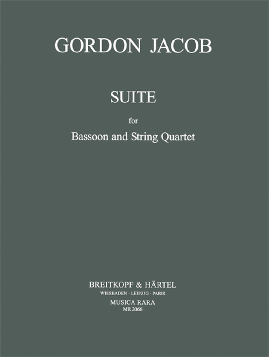 Suite Bassoon scores gallery preview page 1