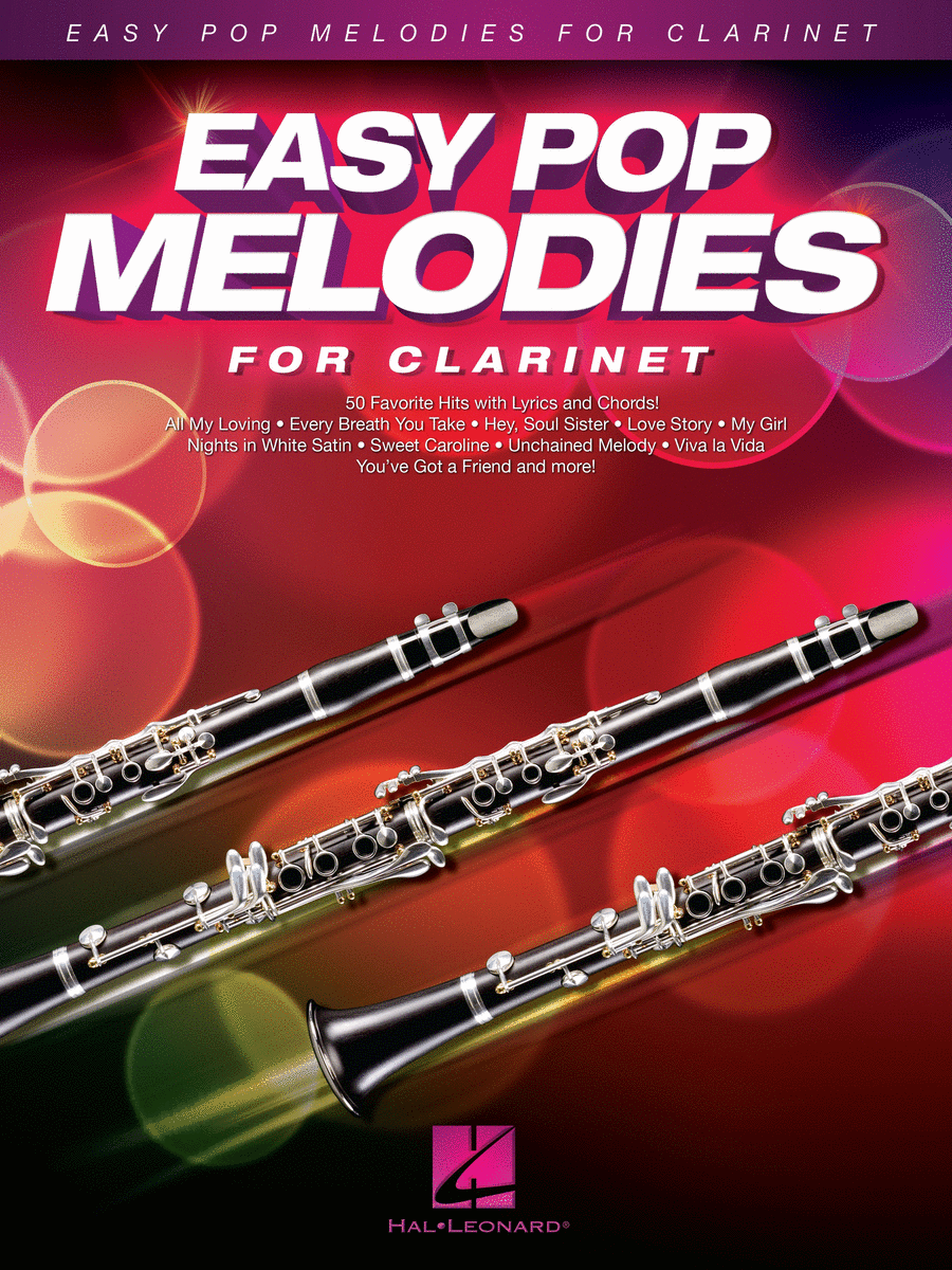 Easy Pop Melodies Clarinet Solo scores gallery preview page 1