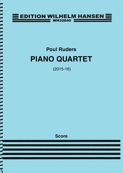Piano Quartet (2015-16)