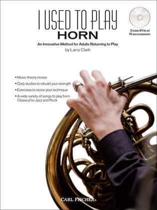 Book cover for I Used to Play Horn