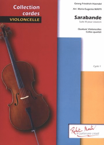 Sarabande ext. six suite pour clavecin pour quatre violoncelles