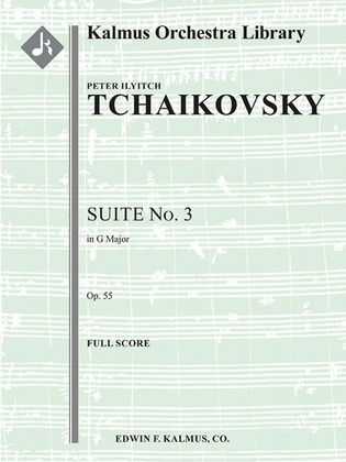 Suite No. 3 in G, Op. 55