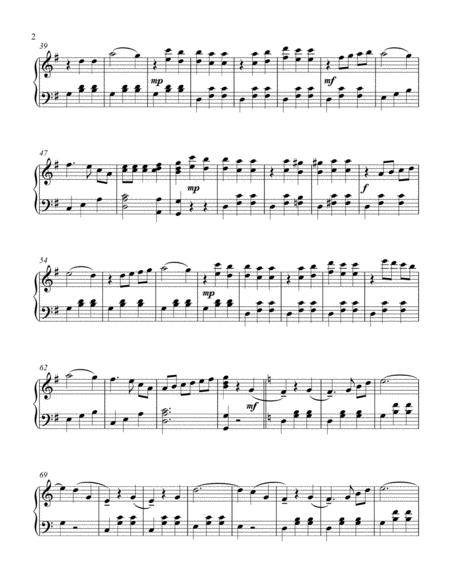 The Blue Danube (intermediate piano solo) image number null