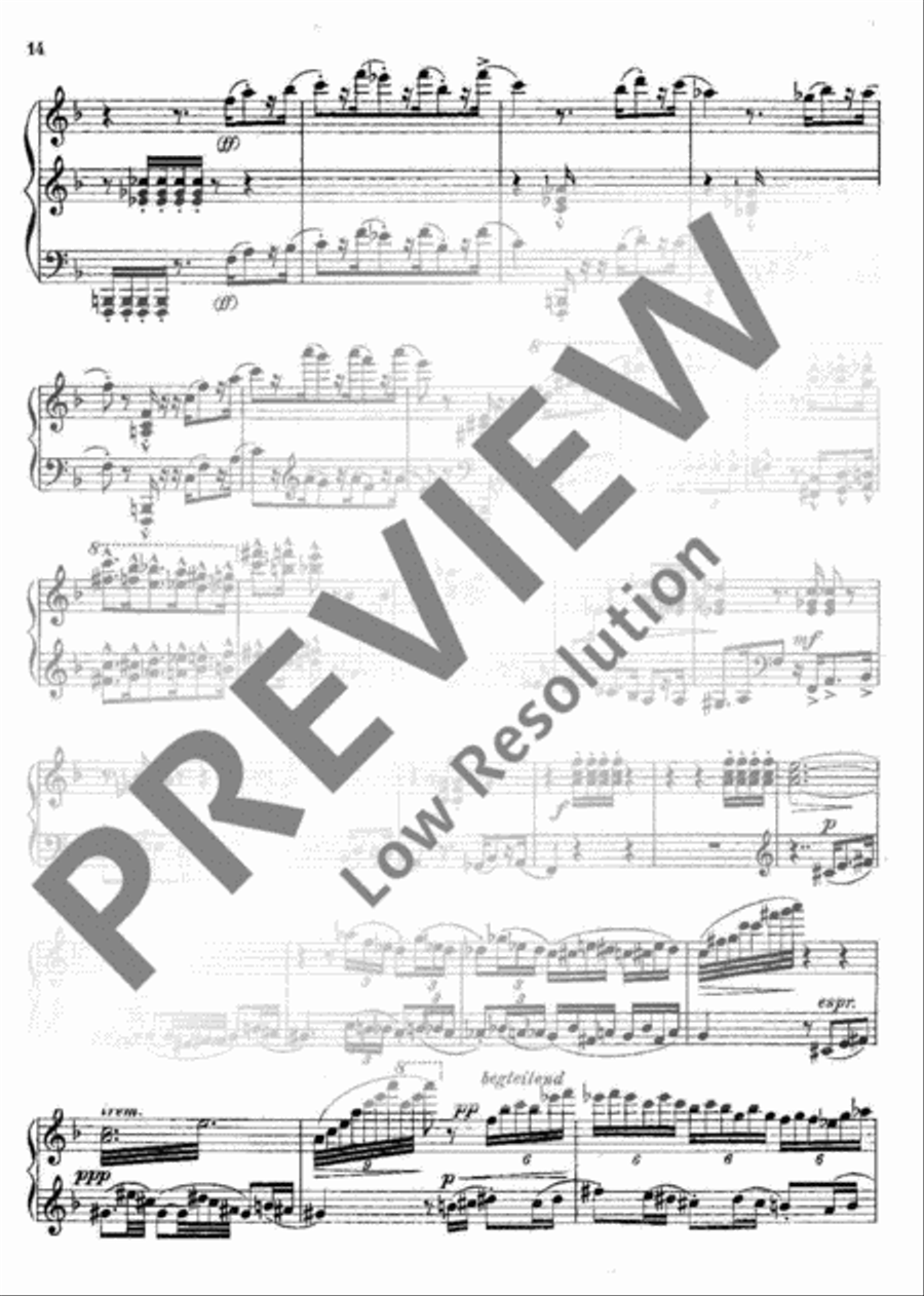 Sonata for Piano Piano Solo scores gallery preview page 17