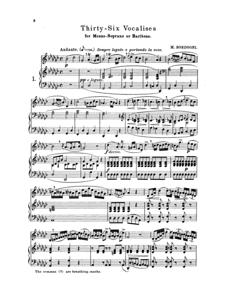 Thirty-six Vocalises in Modern Style (Spicker)