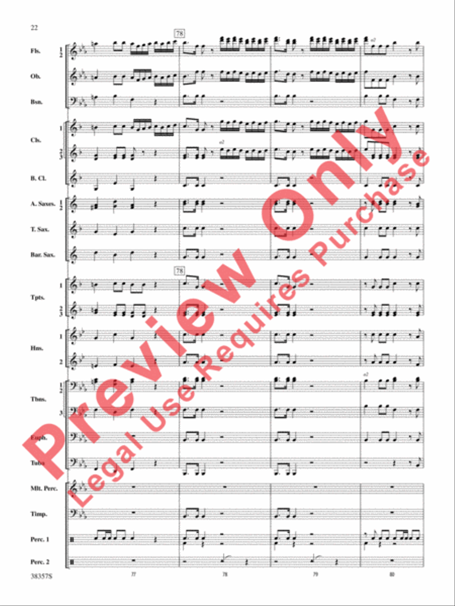 A Classic Christmas A Classic Christmas Concert Band scores gallery preview page 23