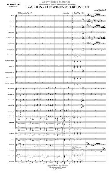 Symphony for Winds & Percussion image number null