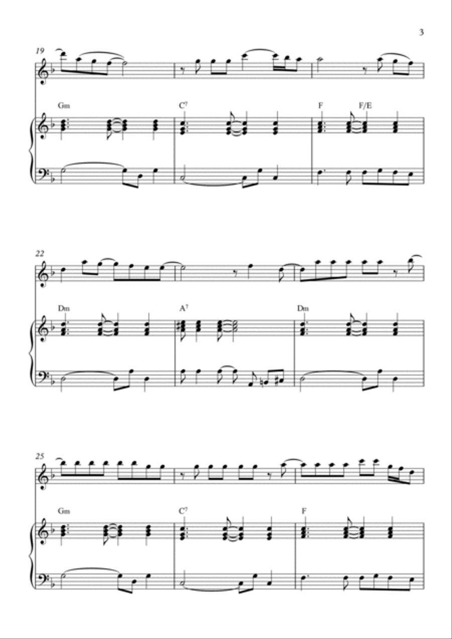 Flowers Flowers Alto Recorder scores gallery preview page 3