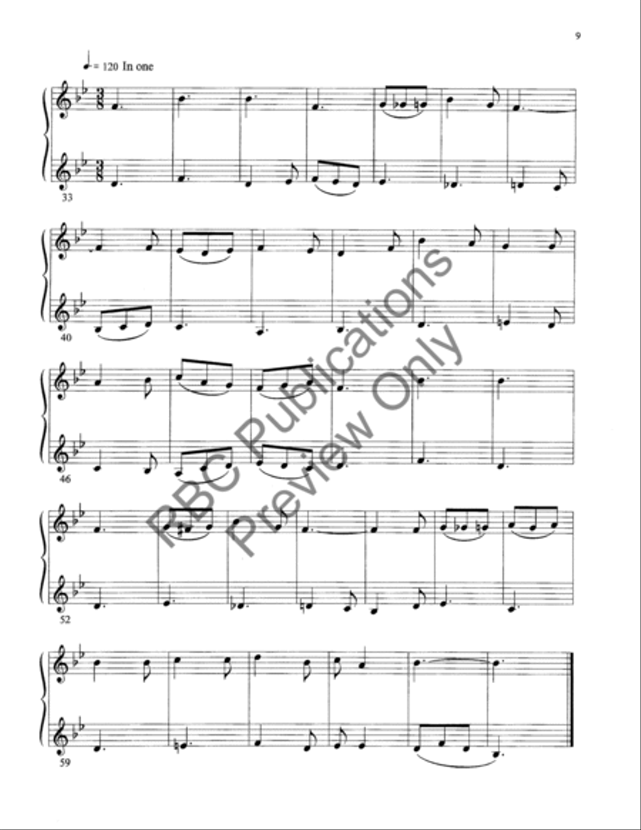 Trumpet Duets Vol. 1 Brass Duet scores gallery preview page 12