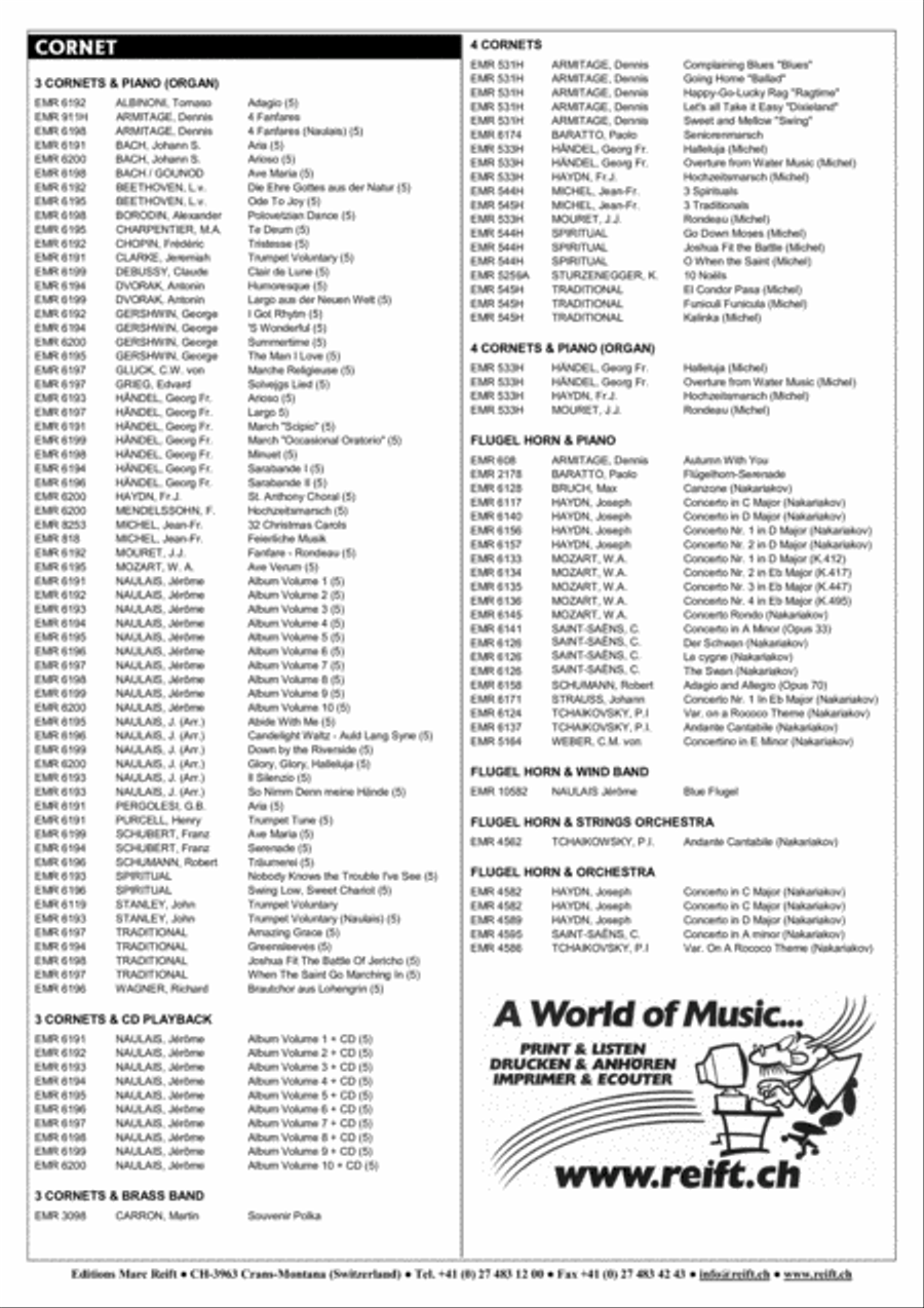 Concerto Flugelhorn scores gallery preview page 25