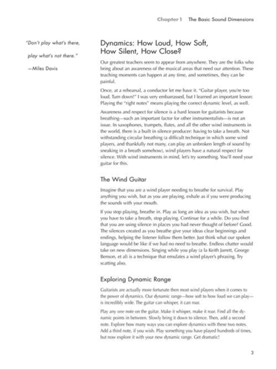 The Guitarist's Guide to Composing and Improvising Guitar scores gallery preview page 7