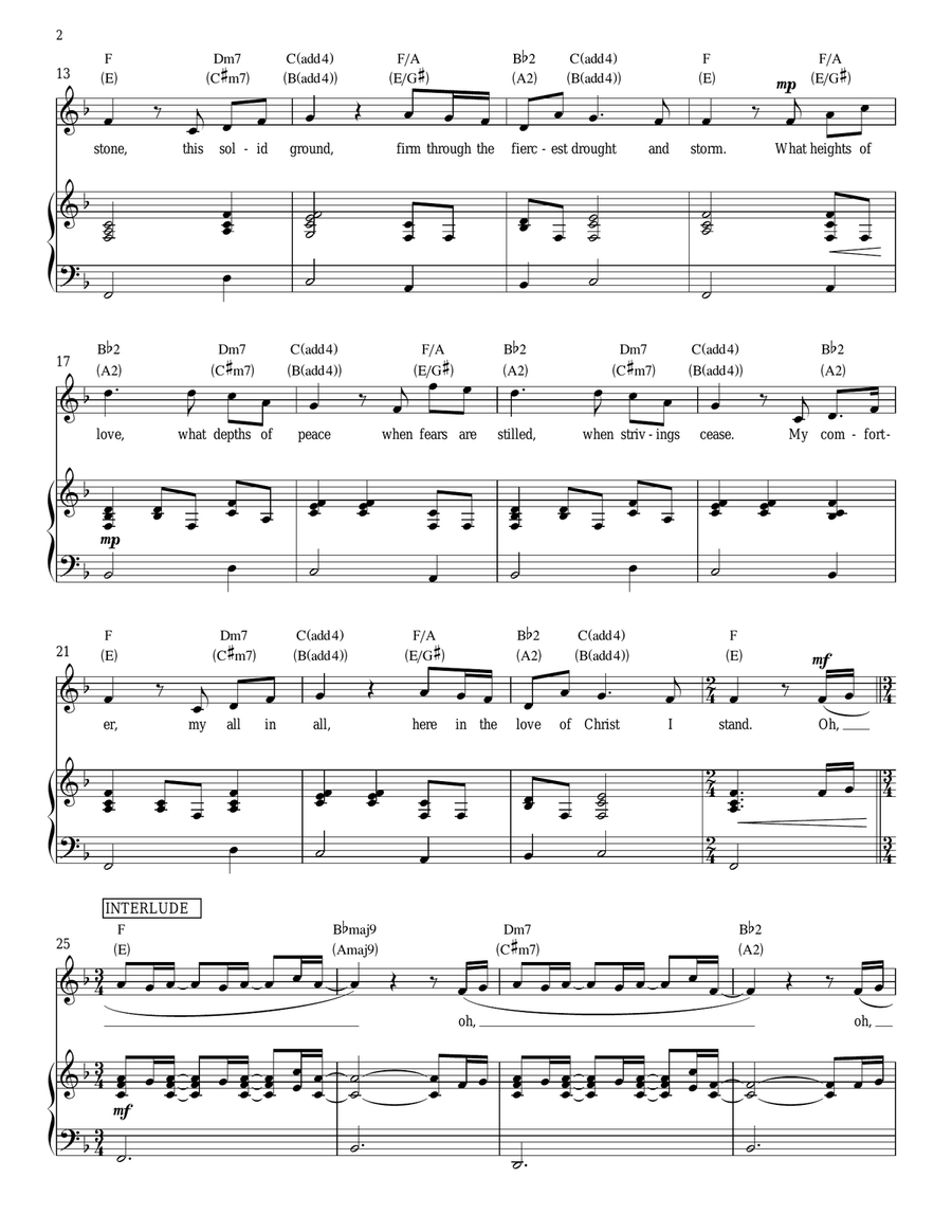 In Christ Alone Acoustic Guitar scores gallery preview page 2