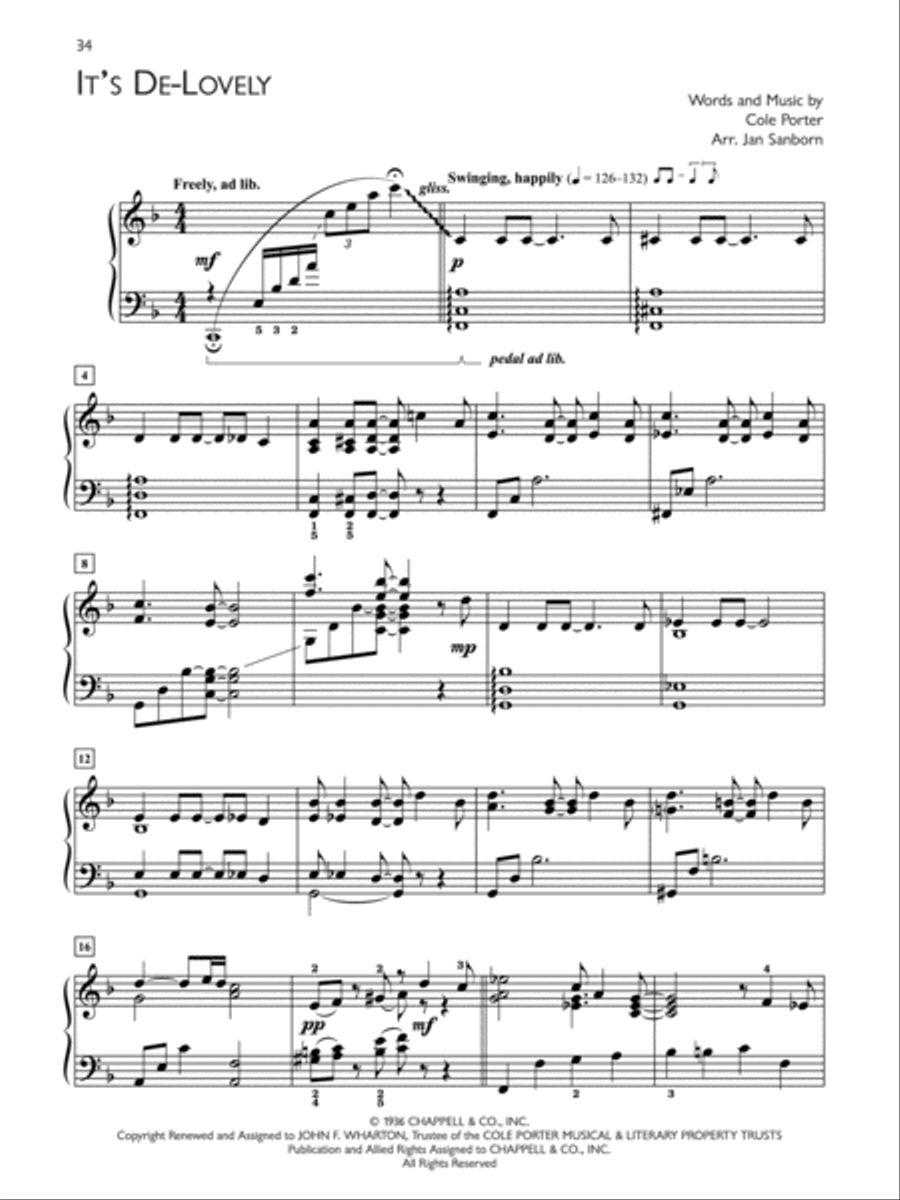 Popular Performer -- 1930s Piano Solo scores gallery preview page 5