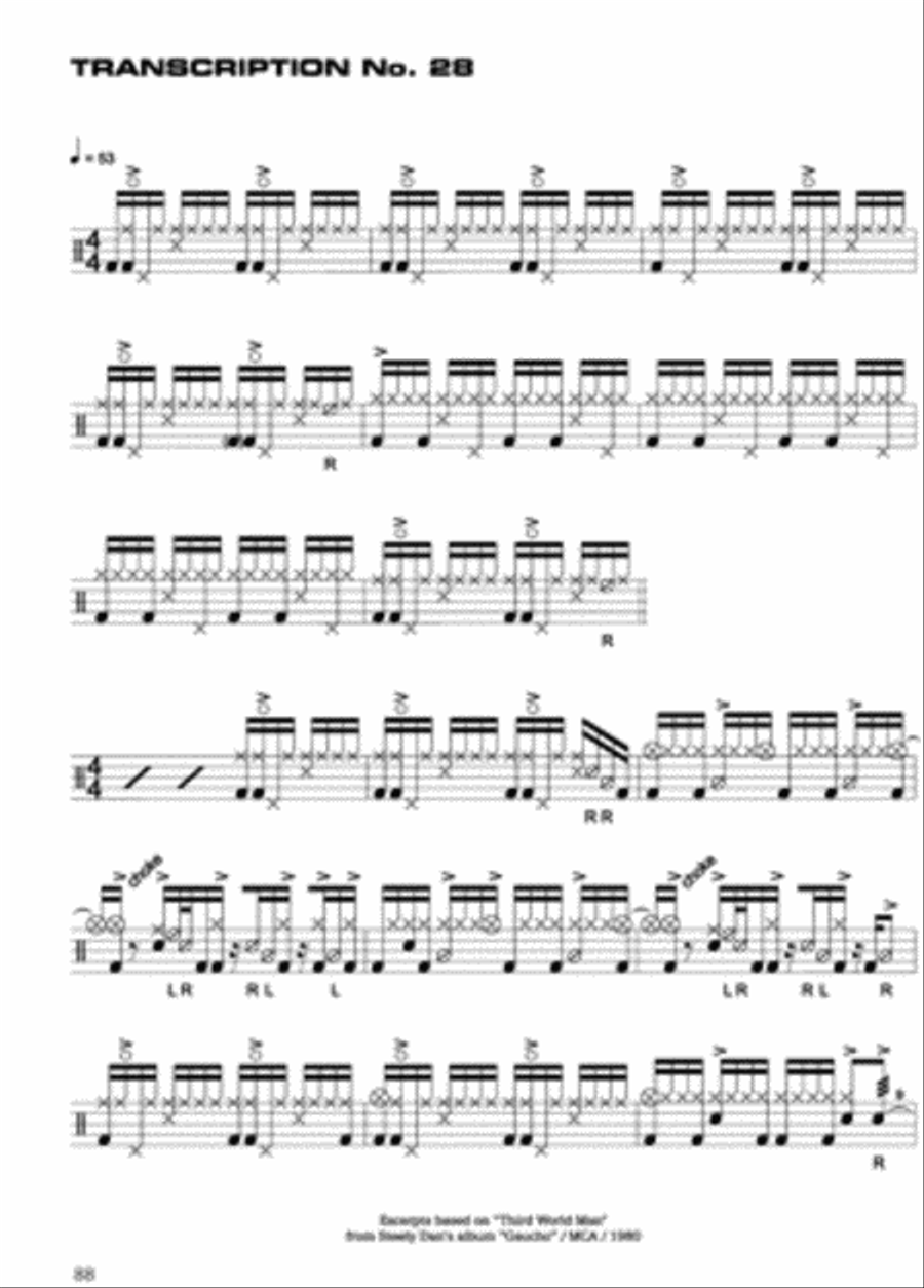 Steve Gadd Transcriptions Drum Set scores gallery preview page 4