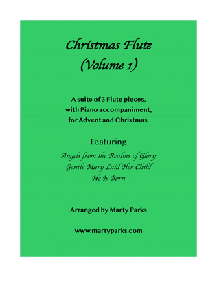 Book cover for Christmas Flute (Volume 1)