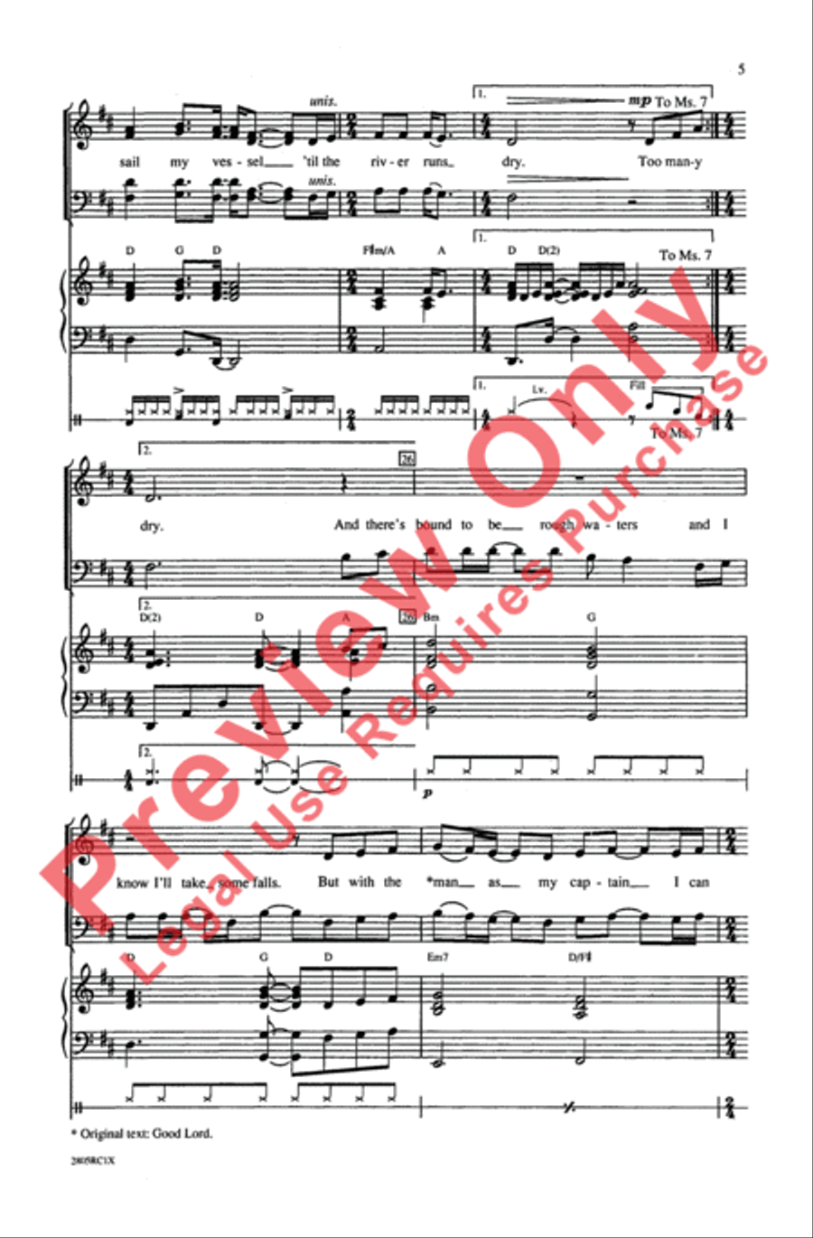 The River 4-Part scores gallery preview page 5