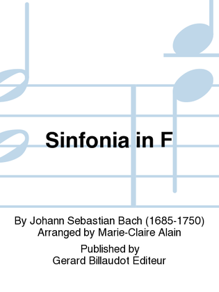 Sinfonia In F