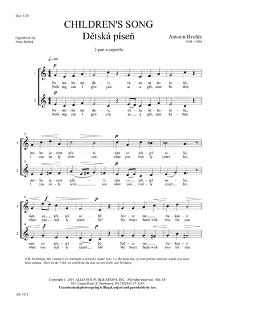 Children's Song/Detska pisen image number null