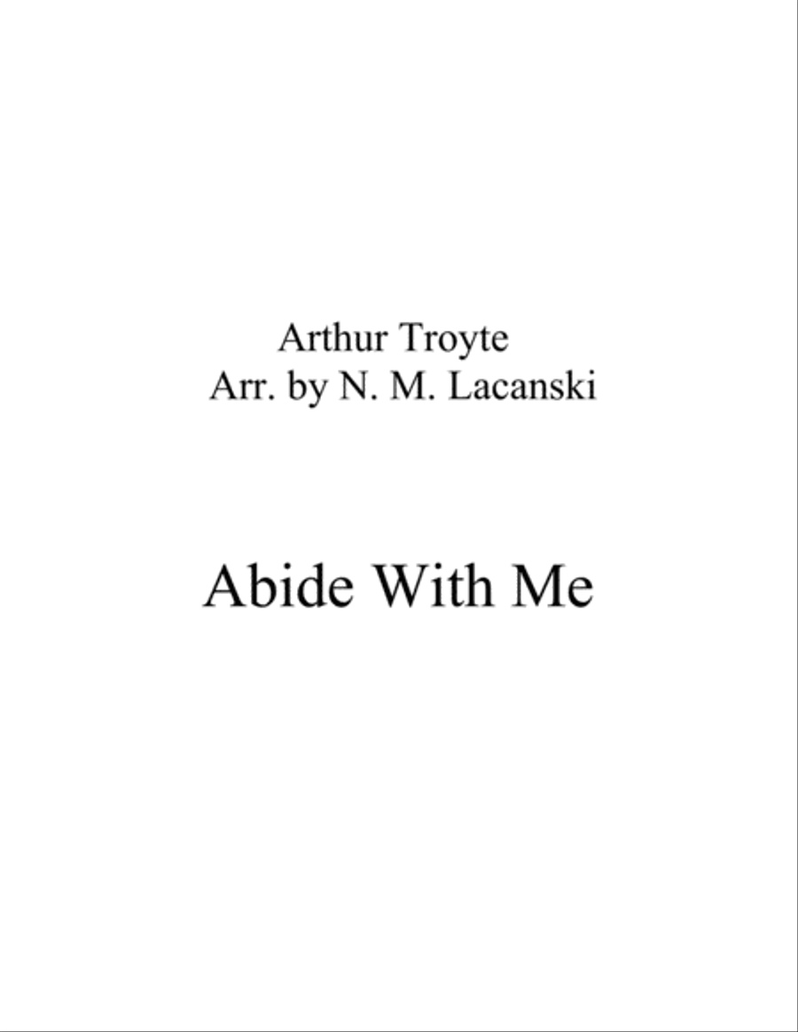 Abide With Me Flute Solo scores gallery preview page 1